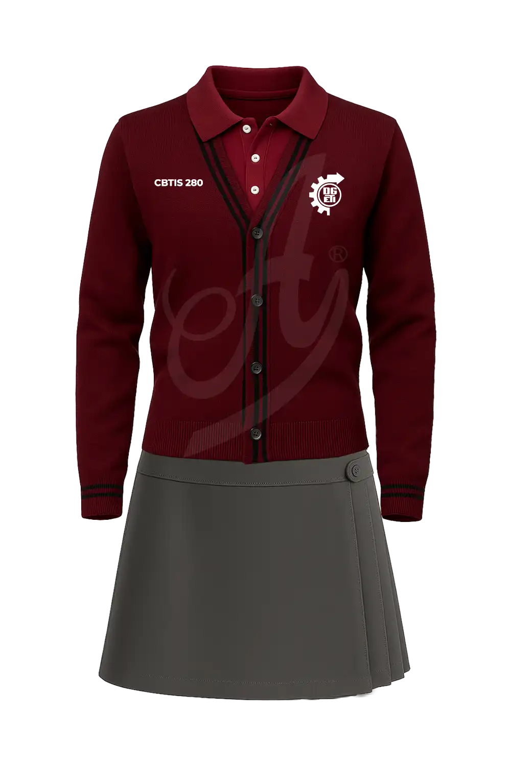 PAQUETE DE UNIFORME DE GALA DAMA