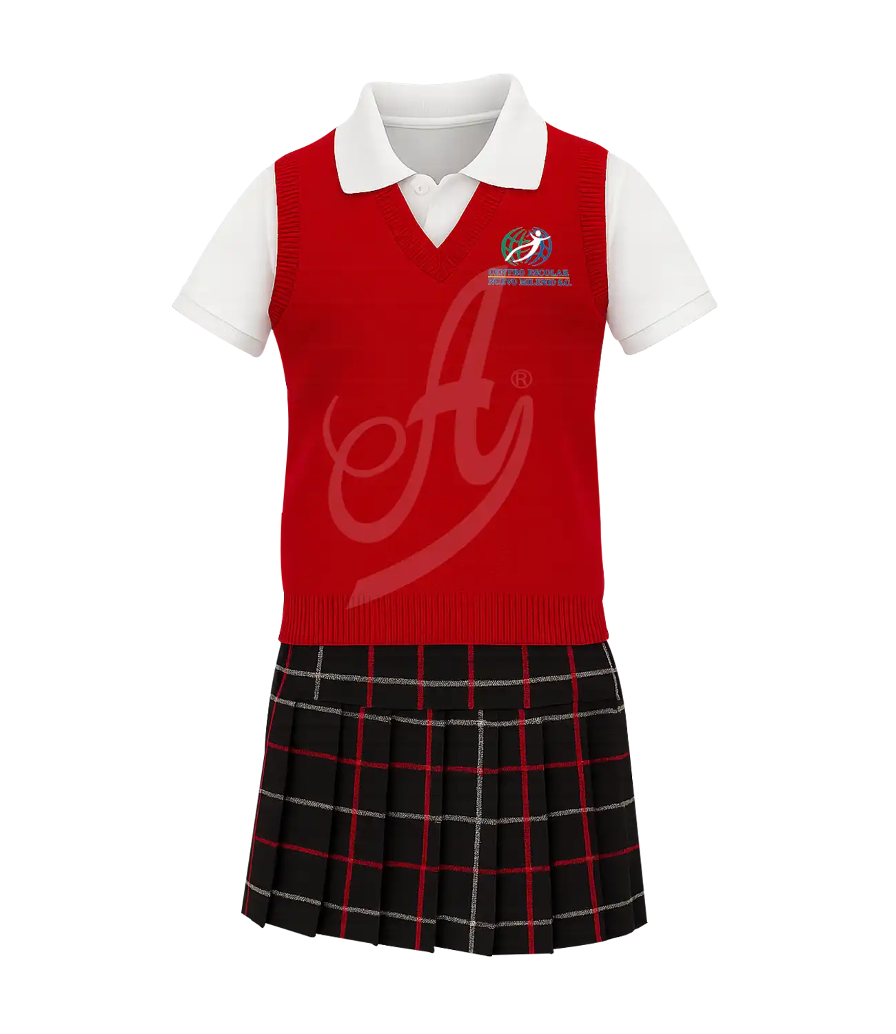 PAQUETE DE UNIFORME DE GALA DAMA PRIMARIA