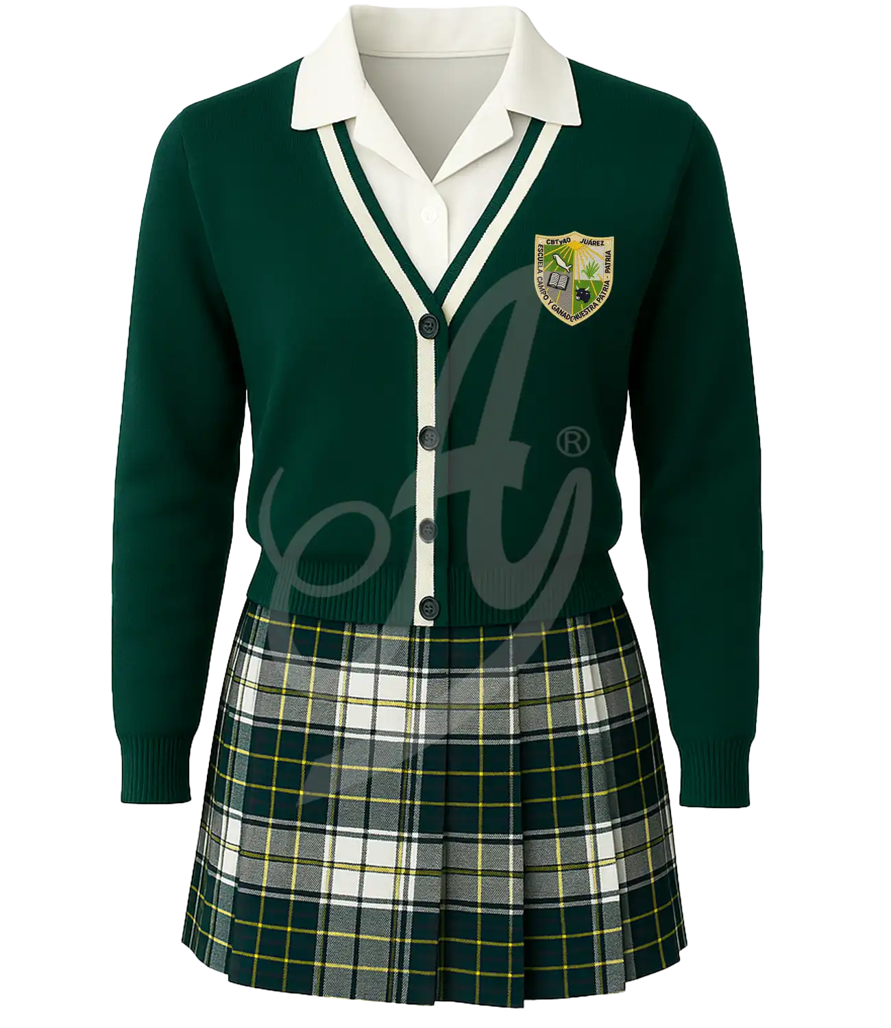 PAQUETE DE UNIFORME DE GALA DAMA