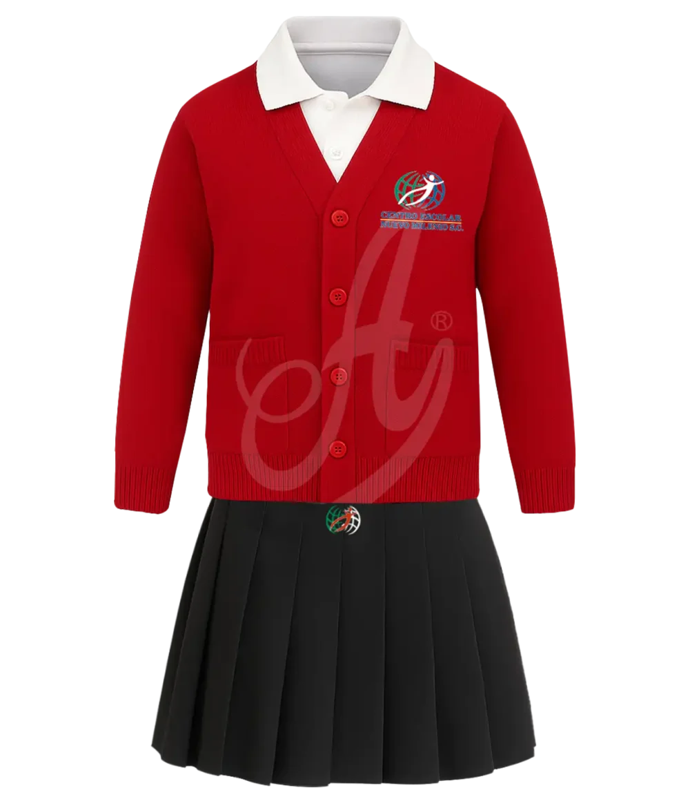 PAQUETE DE UNIFORME DE GALA NIÑA SECUNDARIA